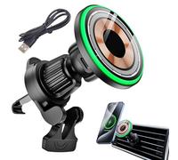 Generisch Support de voiture - Chargeur rapide - Rotation à 360 ° - Ventilation rapide du support de chargement et tableau de bord pour la famille automobile