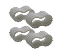 Generisch Support d'essuie-glace pour dégivrage optimisé par pression d'eau | Lot de 4 pièces de l'imprimante 3D, pince de fixation pour essuie-glace, pour remorques, camping-cars, camions