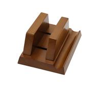 Generisch Support en bois pour ordinateur Secure Vertical Wa Color | Construction de base en bois pour un accès aux ports entièrement fonctionnels, placement vertical sûr pour optimiser