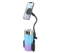 Generisch Support magnétique pour smartphone avec rotation à 360°, compatible avec porte- , avec bras flexible, accessoire multifonction pour conducteurs de camions, SUV, camping-cars, berlines