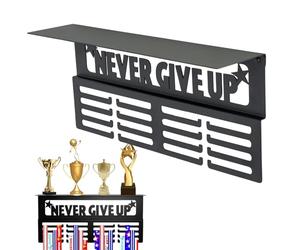 Generisch Support mural 2 en 1 pour trophées de course et de rangement, pour gymnastique, natation, bureau, maison, filles, sportifs