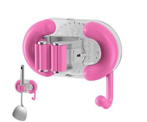 Generisch Support Mural à Ventouse pour serpillère, 10 x 6 x 6,5 cm, Pratique à Installer au Mur, Support sans, Support Utilitaire pour Salle de Bain, Cuisine, Garage