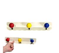 Generisch Support mural en rack, crochet de cintre | Peinture murale robuste, crochets sans perçage, rangement décoratif pour entrée, salle de bain, chambre à coucher, support de garde-robe polyvalent