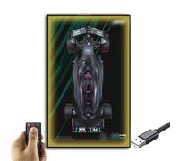 Generisch Support mural pour Lego 42171 Merce*des-AMG F*1 W14 E Performance, modèle de course adulte, cadeaux pour voiture Lego (affichage mural uniquement)