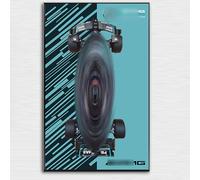 Generisch Support mural pour Lego 42171 Merce*des-AMG F*1 W14 E Performance, modèle de course adulte, cadeaux pour voiture Lego (affichage mural uniquement)