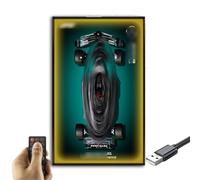 Generisch Support mural pour Lego 42171 Merce*des-AMG F*1 W14 E Performance, modèle de course adulte, cadeaux pour voiture Lego (affichage mural uniquement)