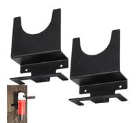 Generisch Support mural pour meuleuse d'angle à monter au mur - 2 pièces - Support de rangement mural - Pour ponceuse de 125 mm - Atelier, garage, chantier, maison, cave