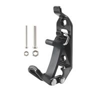 Generisch Support mural sûr pour pelle - Porte-outils à fermeture rapide - Pour pelle - Support robuste de 20,3 cm avec clip - Organiseur robuste pour barres de toit de voiture, camion, véhicule