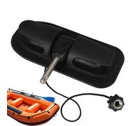 Generisch Support pour bateau à pagaie gonflable | Parepagaia pour kayak Zattera Caneing | PVC noir gris | Étable légère pour les excursions de pêche et les aventures