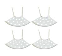 Generisch Support pour fraises - Plateau en treillis pour - Lot de 4 supports de croissance, cage et protection pour jardin, en pot, fleurs, roses, pelouse, terrasse