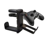 Generisch Support pour manette de bureau, support de casque de bureau, support de casque de jeu, support de manette, étagère de rangement sans perforation pour accessoires de jeu pour casques PC et