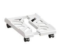 Generisch Support pour PC de sol - Support pour ordinateur de bureau, 43 cm, rehausseur de sol en ABS avec ventilation et n | CPU roulant réglable pour bureau à domicile, joueurs, étudiants, sous le