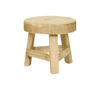 Generisch Support pour - Petit présentoir rond décoratif | Support de pot de fleurs pour extérieur, jardin, arrière-cour, ferme, balcon, table, maison, salon, salle de bain, cuisine