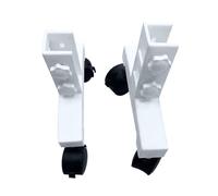 Generisch Support pour radiateur infrarouge - Support universel en nylon 360 ° | Ensemble de deux pièces avec chauffages réglables | Installation mobile facile, accessoires, pièces, pièces de rechange