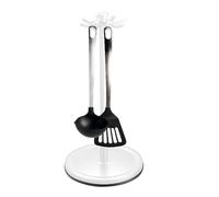 Generisch Support rotatif pour ustensiles de cuisine, plan de travail - Support rotatif pour ustensiles de cuisine - Support pour ustensiles de cuisine avec 8 crochets pour pelle et cuillère