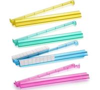 Generisch Supports pour pions Mahjong - Lot de 4 supports pour jeux de table - Accessoires Mahjong - Pour femmes, hommes, débutants, jeunes, enfants, bar, fêtes, carnaval