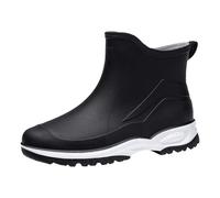 Generisch Surchaussures antidérapantes pour femme - Chaussures de pluie pour femme - Taille 11 - Bottes de pluie en caoutchouc - Chaussures décontractées - Couleur unie - Plateforme antidérapante