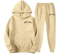 Generisch Survêtement pour homme - Sweat et pantalon de jogging - Survêtement chaud à manches longues - Tenue de sport - Ensemble 2 pièces confortable - Baggy - Combinaison de fitness - Loisirs, O