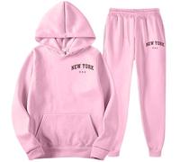 Generisch Survêtement pour homme - Sweat et pantalon de jogging - Survêtement chaud à manches longues - Tenue de sport - Ensemble 2 pièces confortable - Baggy - Combinaison de fitness - Loisirs, O