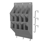 Generisch Suspendu sur la porte - Organisateur de rangement avec 12 grandes poches, support en tissu non tissé robuste, organisateur de placard polyvalent | Pantoufles, jouets, petites pièces, dortoir