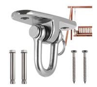 Generisch Suspension de plafond rotative à 360° - En acier inoxydable 304 - Support pour fauteuil suspendu, hamac, balançoire et yoga aérien - Grande capacité de charge - Montage facile