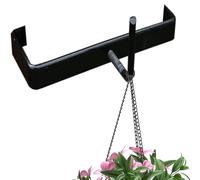 Generisch Suspension pour l'extérieur | Support de suspension en métal robuste Organisateur de pour poteaux de clôture en béton - pour mangeoires à oiseaux, paniers de fleurs, carillons