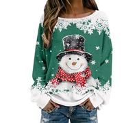 Generisch Sweat à capuche Atmosphere sans tête pour femme, vert, L