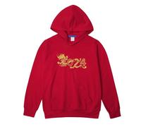 Generisch Sweat à capuche de fête du printemps pour, vêtements du Nouvel An, salutations rouges du Nouvel An étranger vêtements, haut pour enfants t-shirt à manches longues bébé 62, a, 10-11 ans