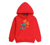 Generisch Sweat à capuche de fête du printemps pour, vêtements du Nouvel An, salutations rouges du Nouvel An étranger vêtements, haut pour enfants t-shirt à manches longues bébé 62, f, 4-5 ans