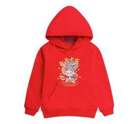 Generisch Sweat à capuche de fête du printemps pour, vêtements du Nouvel An, salutations rouges du Nouvel An étranger, vêtements, haut pour enfants t-shirt à manches longues bébé 62, d, 10-11 ans