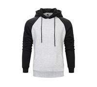 Generisch Sweat à capuche homme veste d'hiver sweat à capuche homme sweat à capuche homme code européen commerce extérieur nouveau homme polaire à capuche couple sweat à capuche sweat-shirt, Gris