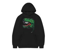Generisch Sweat à capuche pour enfants avec imprimé dinosaure, sweat à capuche tendance et décontracté avec décoration de poche pour garçons et filles ainsi que vêtements pour tout-petits garçons