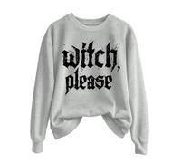 Generisch Sweat à capuche pour femme avec inscription sarcastique - Sweat à capuche coquin avec inscription « Bitch Please » - Sweat-shirt décontracté avec poche kangourou, Style_f06 Gris, XXL