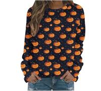 Generisch Sweat à capuche pour femme - Pull d'Halloween avec tête de mort - Vintage - Sorcières graphiques - Chemises en polaire - Pull d'Halloween - Sweat de couverture pour femme - Witch Musée