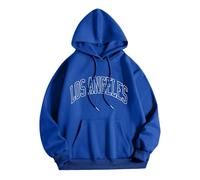 Generisch Sweat à capuche pour homme avec poche à manches longues en coton décontracté streetwear haut pour les loisirs sport parfait pour les activités quotidiennes, que ce soit à l'intérieur ou à