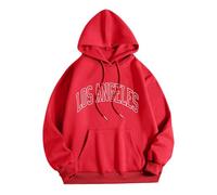 Generisch Sweat à capuche pour homme avec poche à manches longues en coton décontracté streetwear haut pour les loisirs sport parfait pour les activités quotidiennes, que ce soit à l'intérieur ou à