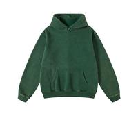 Generisch Sweat à capuche pour homme - Pull à capuche surdimensionné Y2K - Vintage - Avec capuche - Pull d'hiver athlétique - Fitness - Jogging - Tennis - Skateboard, vert, L