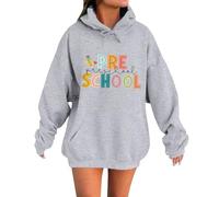 Generisch Sweat à capuche Sweat à capuche pour femmes Sweats à capuche pour la saison scolaire. Design décontracté à col rond avec motif. Parfait pour combiner avec des jeans. Utilisation polyvalente