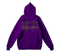 Generisch Sweat à capuche zippé pour homme avec lettres imprimées style couple, sweat-shirt décontracté à coupe ample pour un usage quotidien en plein air, Pp2, L