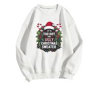 Generisch Sweat pour femme Its Fall Yall avec motif léopard pour Halloween en forme de citrouille comme pull décontracté à manches longues pour la mode d'automne, Blanc., M