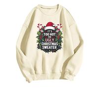 Generisch Sweat pour femme Its Fall Yall avec motif léopard pour Halloween en forme de citrouille comme pull décontracté à manches longues pour la mode d'automne, beige, M