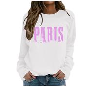 Generisch Sweat-shirt à manches longues pour femme avec inscription « God is Greater Than The Highs and Lows », Blanc., M