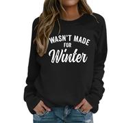 Generisch Sweat-shirt à manches longues pour femme avec inscription « God is Greater Than The Highs and Lows », Noir , XL