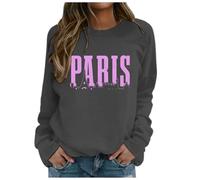 Generisch Sweat-shirt à manches longues pour femme avec inscription « God is Greater Than The Highs and Lows », gris, XL