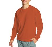 Generisch Sweat-shirt sans capuche pour homme - Pull à manches longues - Pull à manches longues - Loisirs - Sport - Fitness - Extérieur - Basique - Style décontracté - Vêtement de sport - Manteau