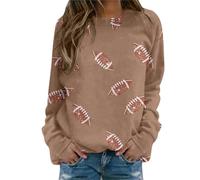 Generisch Sweatshirt classique décontracté convention pour femme - Veste d'été légère - Pull à capuche pour femme, kaki, XXL