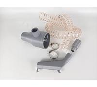 Generisch Système d'aspiration pour Bosch GTS 10 XC, Ø 100, avec tuyau de 1 m de diamètre 40 mm, compatible avec Bosch GTS10XC