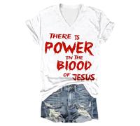 Generisch T-shirt unisexe avec imprimé « I'm Fine Blood » pour Halloween - Manches courtes - Avec imprimé en sang - Blessure de sang - Manches courtes, Rose vif 3, M