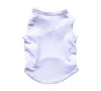 Generisch T-shirt vierge 2026 | Race sans manches | Léger et confortable | (blanc, 31 x 18 cm)