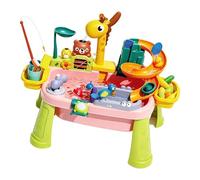 Generisch Table à eau pour - Armature girafe - Accessoires Tun-als-ob - Jouet d'activité sensorielle d' - Pour jeux de rôle, coordination œil-main, jardin, arrière-cour et